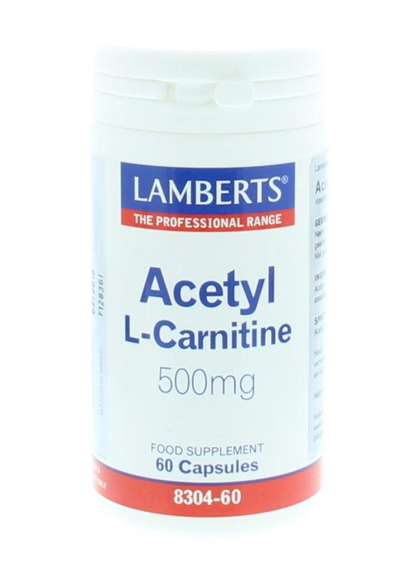 Acetyl l-carnitine 60 capsules