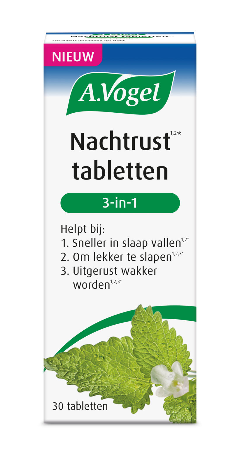 Nachtrust¹,²* 3-in-1 Tabletten