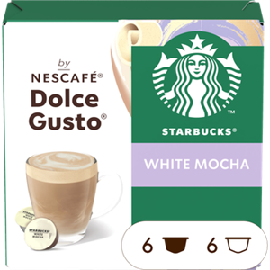 Starbucks tarbucks by NESCAF&Eacute; Dolce Gusto White Mocha 12 Koffiecups bij Jumbo