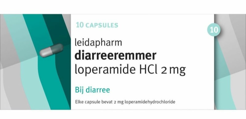 Diarreeremmers 2mg Loperamide