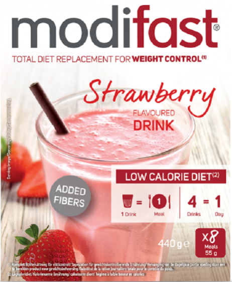 Intensive Weight Loss Milkshake Strawberry