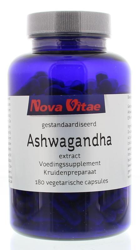 Nova Vitae Ashwagandha extract 180 capsules
