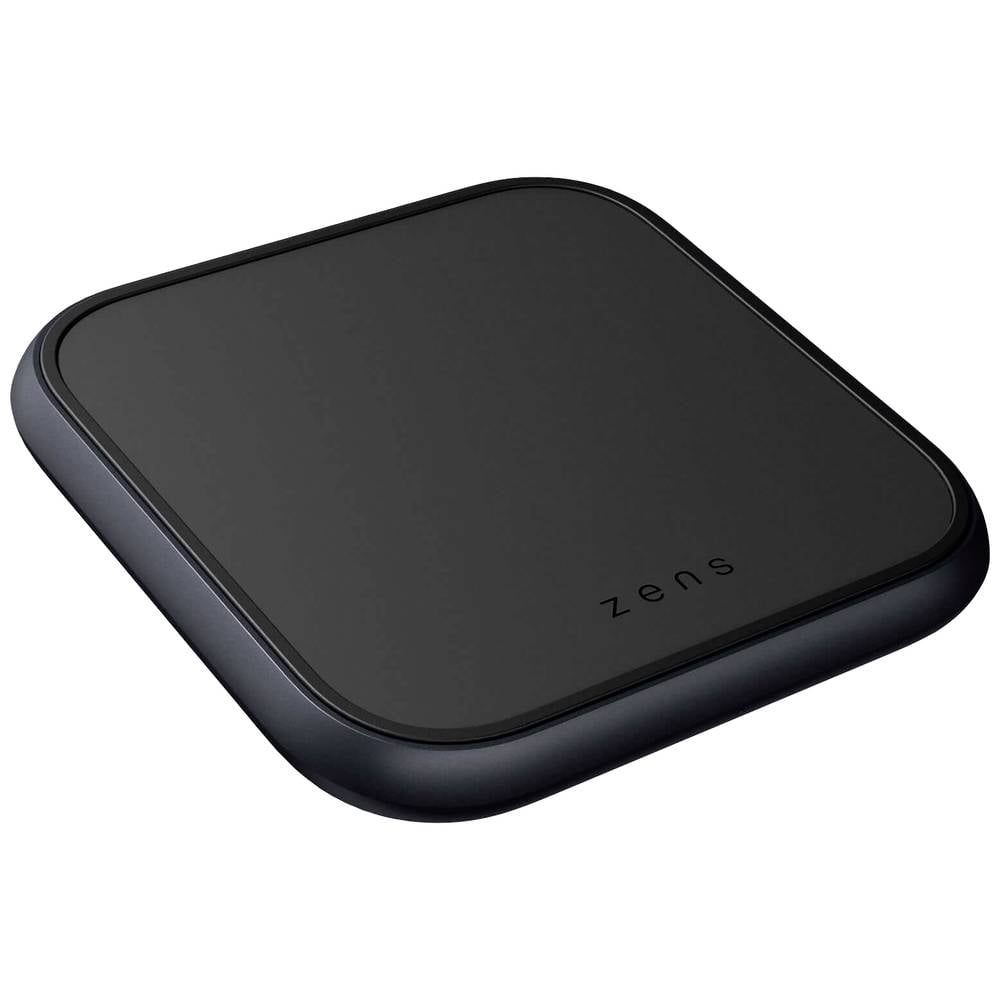 ZENS Aluminium Series Single Wireless Charger ZESC14B/00 Inductie lader Uitgangen Qi-standaard, USB-A Zwart