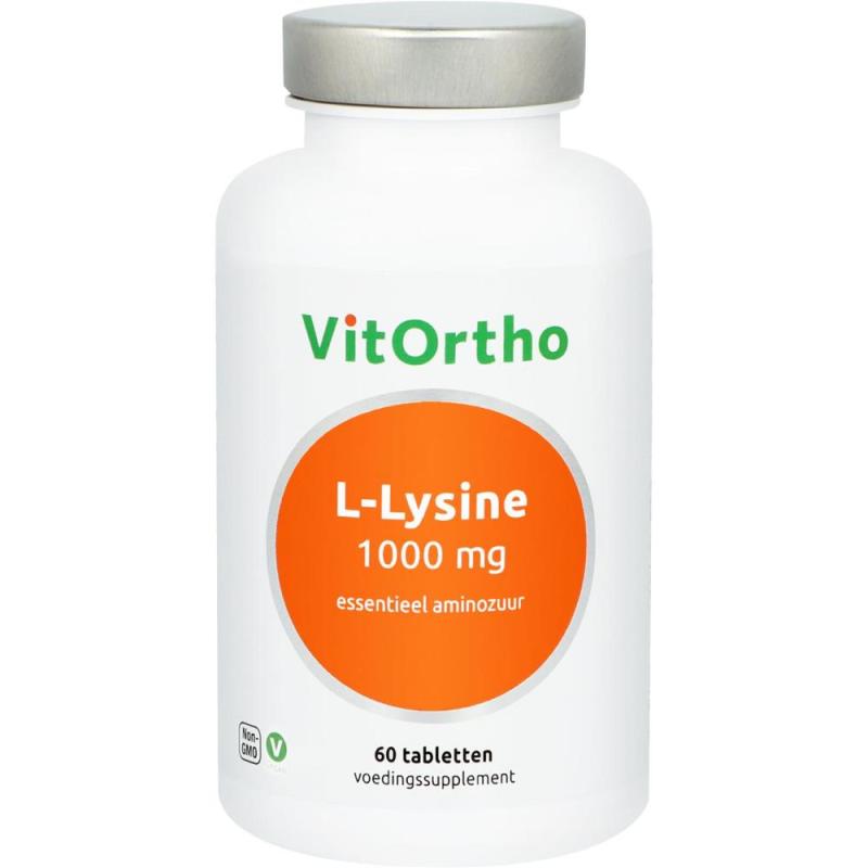 L-lysine 1000mg 60 tabletten