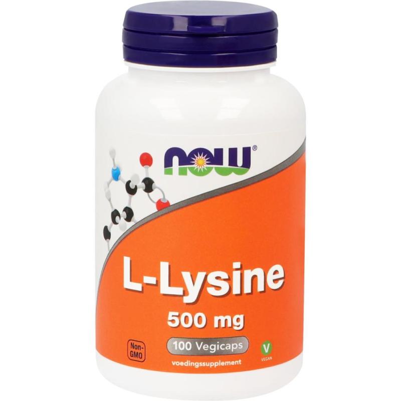 L-lysine 500mg 100 Vegicapsules
