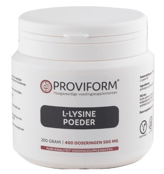 L-lysine poeder hcl 200 Gram