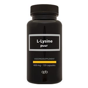 L-lysine 400 mg puur 120 Capsules