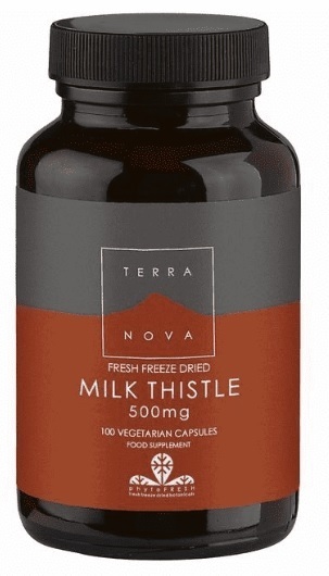Milk thistle 500 mg 100 Vegan Capsules