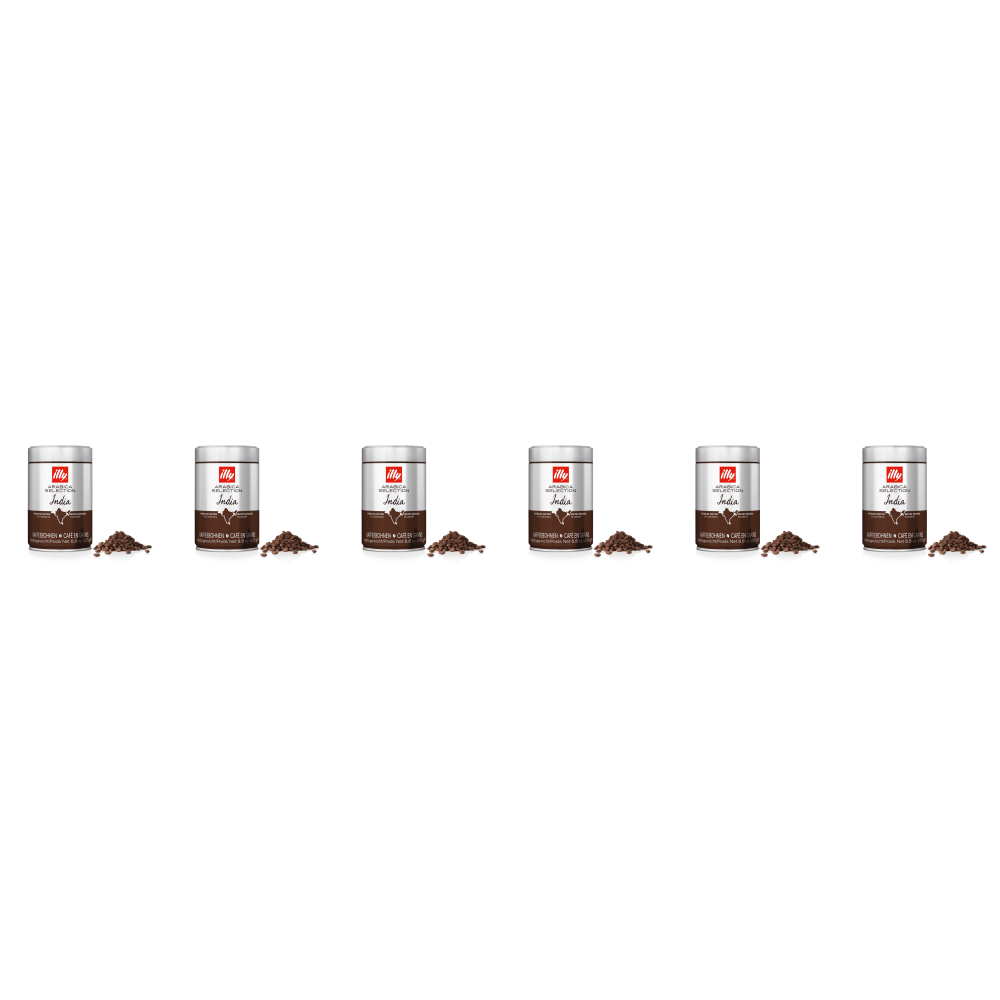 Illy  Arabica Selection India Bonen - 6x 250g
