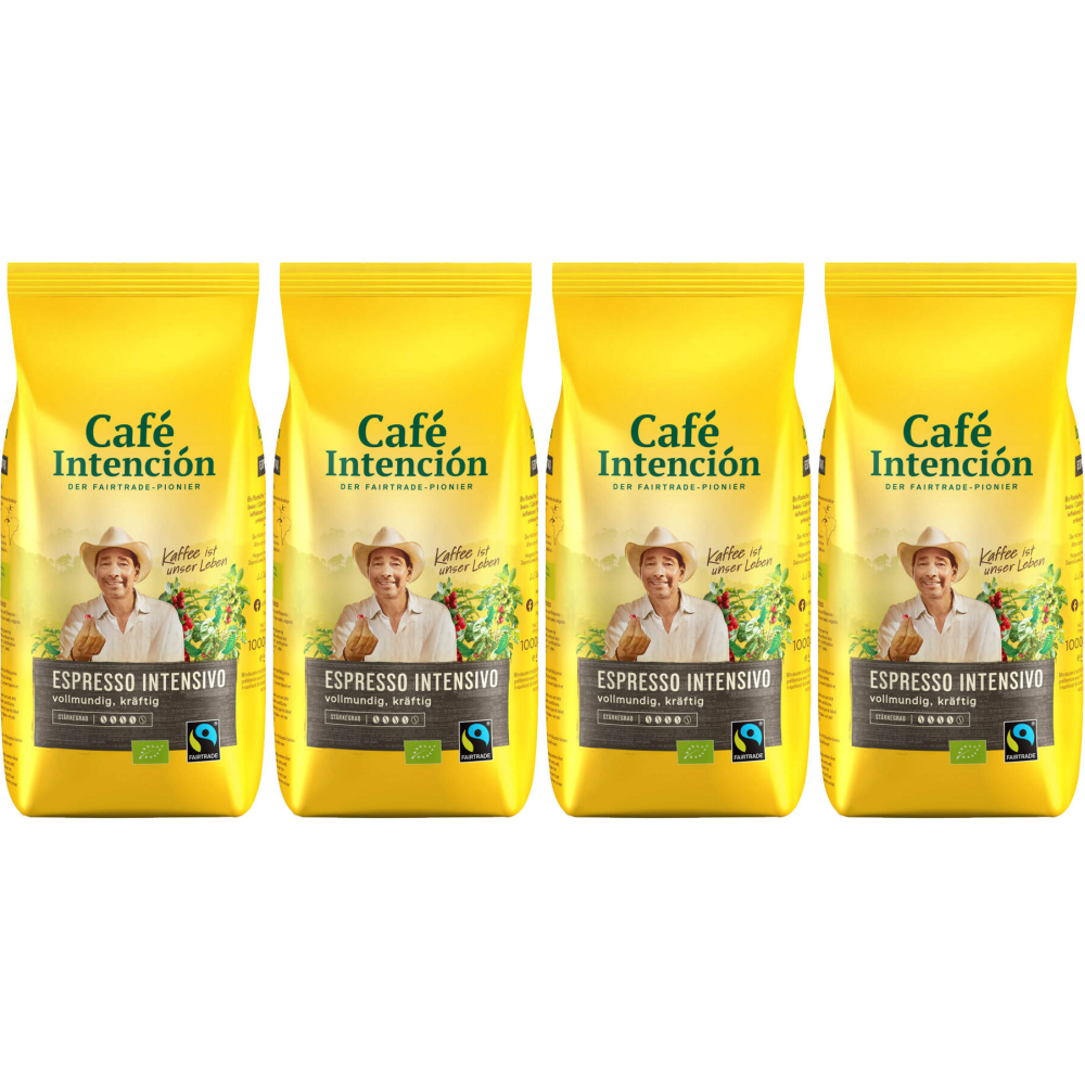 Café Intención  Espresso Intensivo Bonen - 4x 1kg