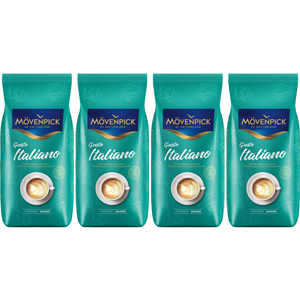 M&ouml;venpick  Gusto Italiano Crema Intensa Bonen - 4x 1 kg