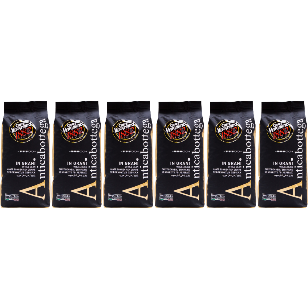Caffè Vergnano 1882  Antica bottega Bonen - 6x 1kg