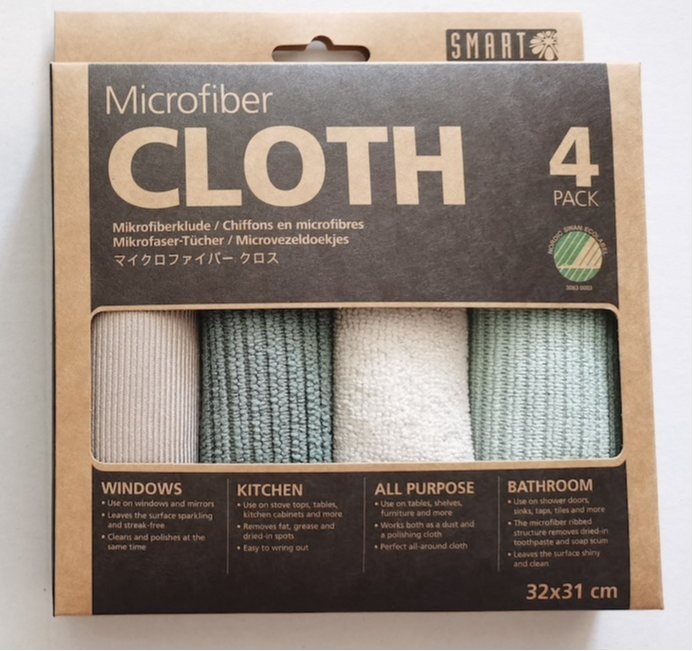 Microvezeldoekjes Grijs