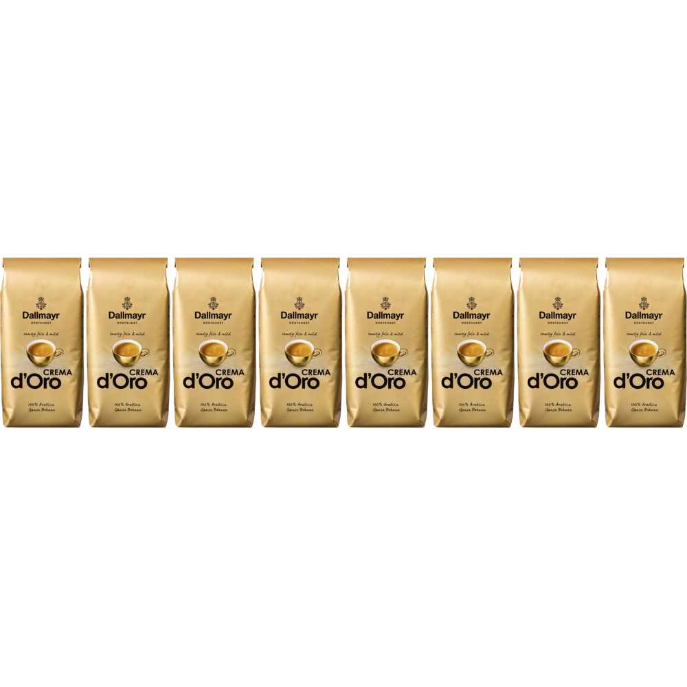 Dallmayr  Crema d'Oro Koffiebonen - 8x 1kg