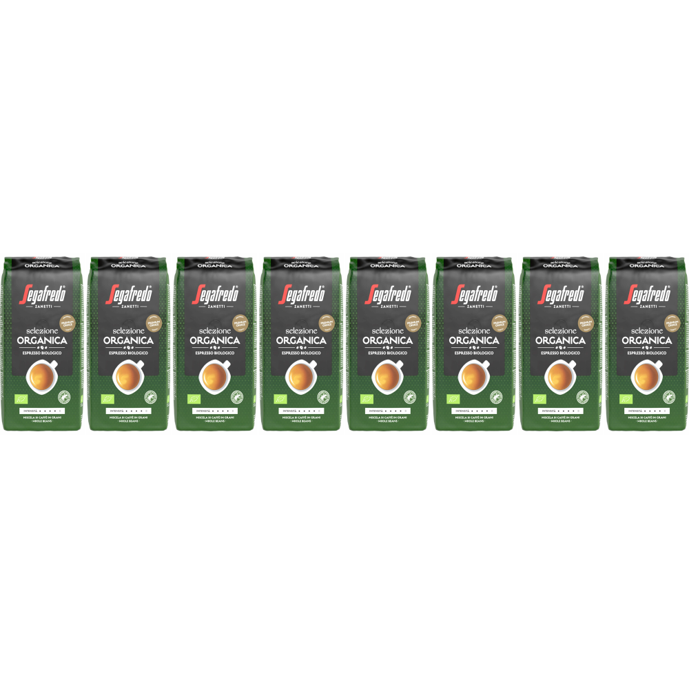 Segafredo  Selezione Organica Bonen - 8x 1kg