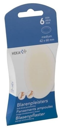 Blarenpleisters medium 6stuks