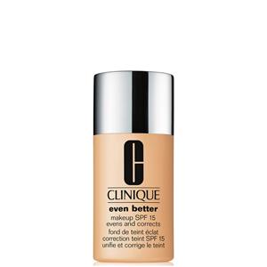 Clinique Foundation Spf 15 24u Langhoudend Waterproof Vermindert Pigmentatie  - Even Better™ Makeup Foundation Spf 15 - 24u Langhoudend & Waterproof - Vermindert Pigmentatie WN 64 Butter