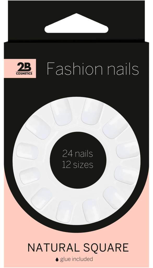 Nails Natural Square