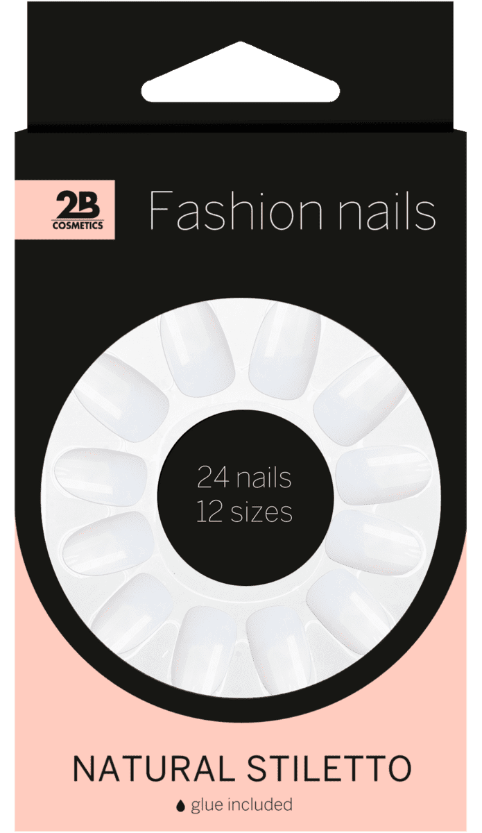Nails Natural Stiletto