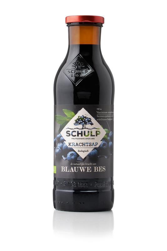 Blauwe bessensap puur bio 750ml