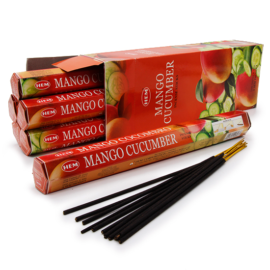 LalaShops HEM Mango Cucumber Wierook (pakje á 20 stokjes)