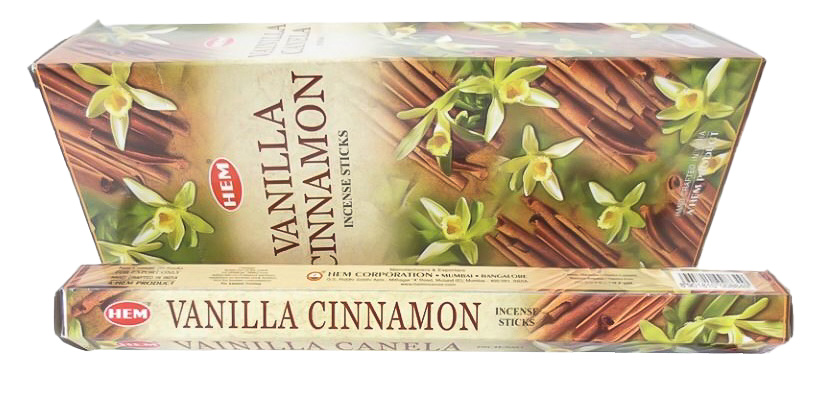 LalaShops HEM Vanilla Cinnamon Wierook (pakje á 20 stokjes)