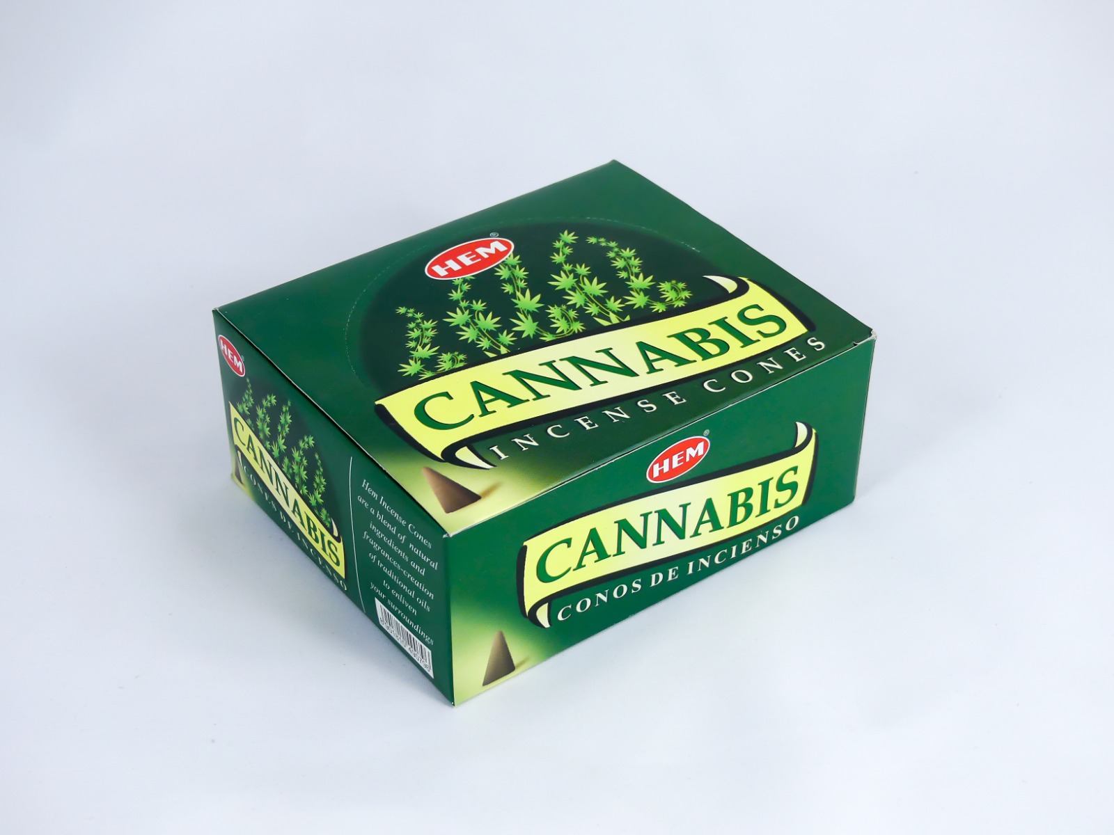 LalaShops HEM Wierook Kegels / Cones - Cannabis - Voordeelbox (12 Pakjes / 120 Kegels)