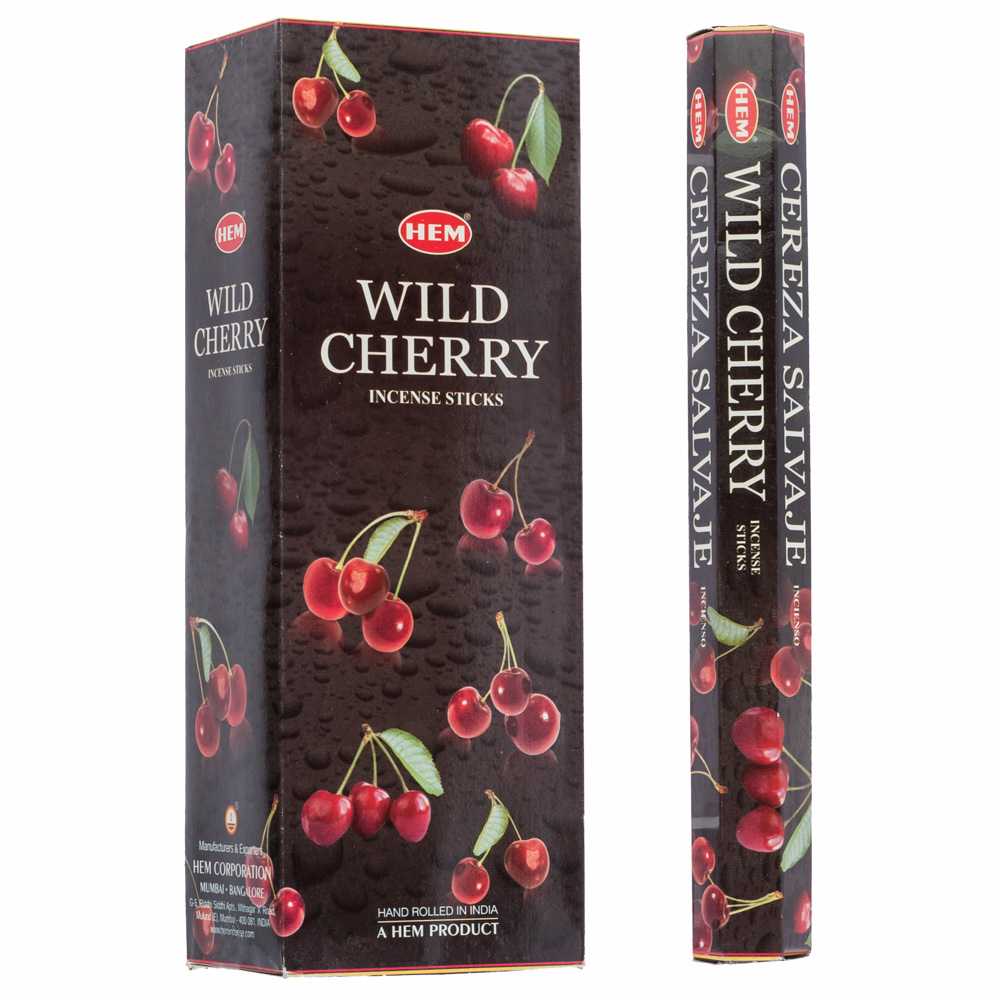 LalaShops HEM Wild Cherry Wierook (pakje a 20 stokjes)