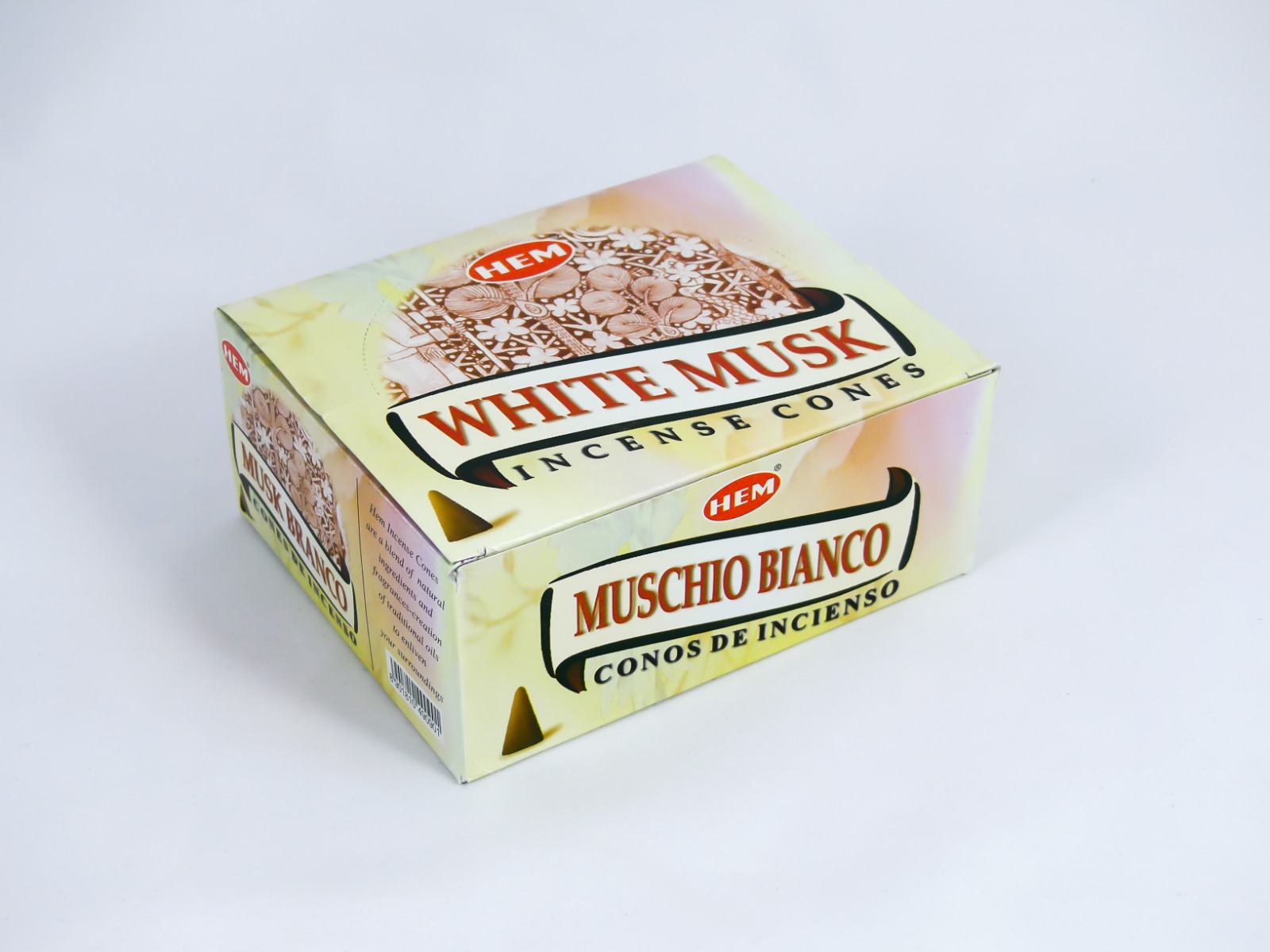 LalaShops HEM Wierook Kegels / Cones -  Kopal / Copal - Voordeelbox (12 Pakjes / 120 Kegels)