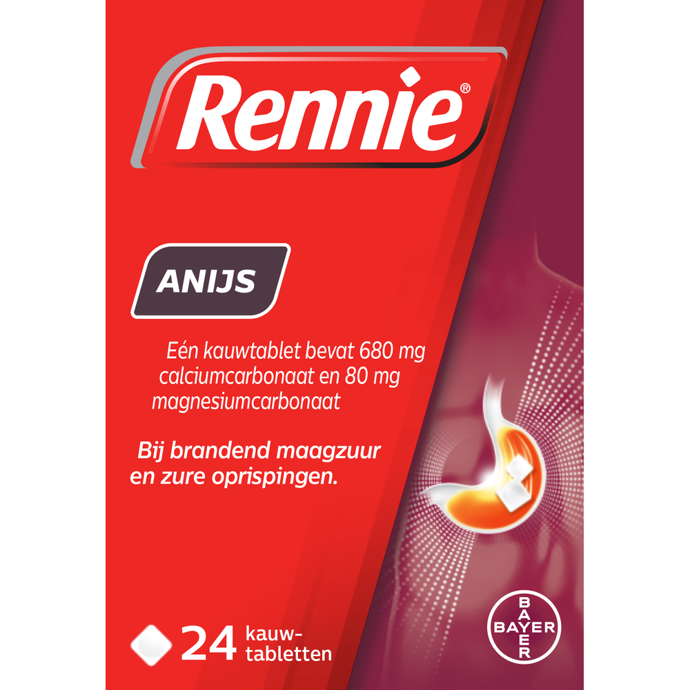 Anijs kauwtabletten bij brandend maagzuur