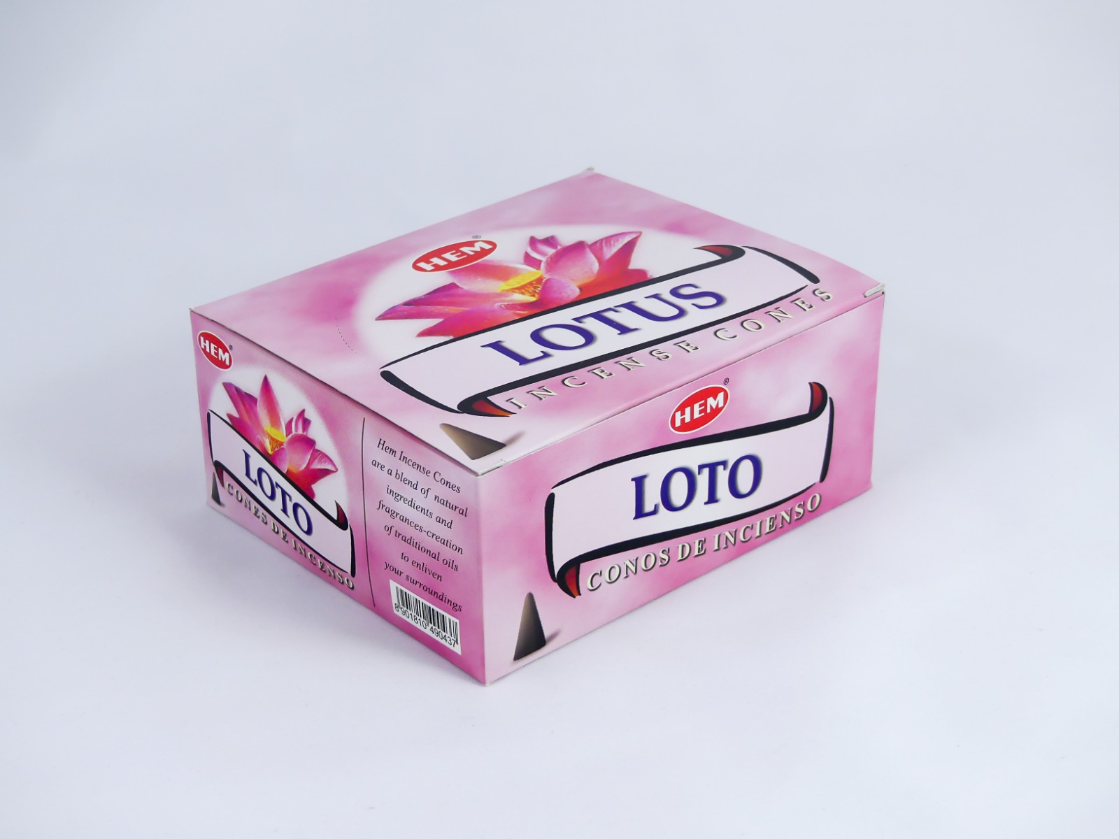 LalaShops HEM Wierook Kegels / Cones - Lotus - Voordeelbox (12 Pakjes / 120 Kegels)