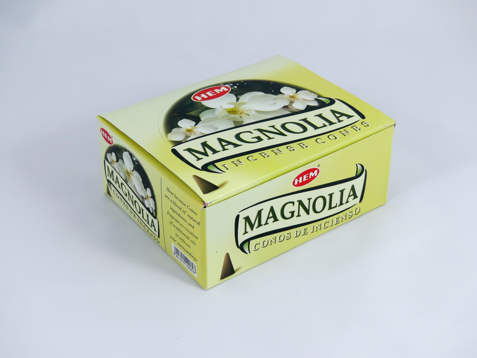 LalaShops HEM Wierook Kegels / Cones - Magnolia - Voordeelbox (12 Pakjes / 120 Kegels)