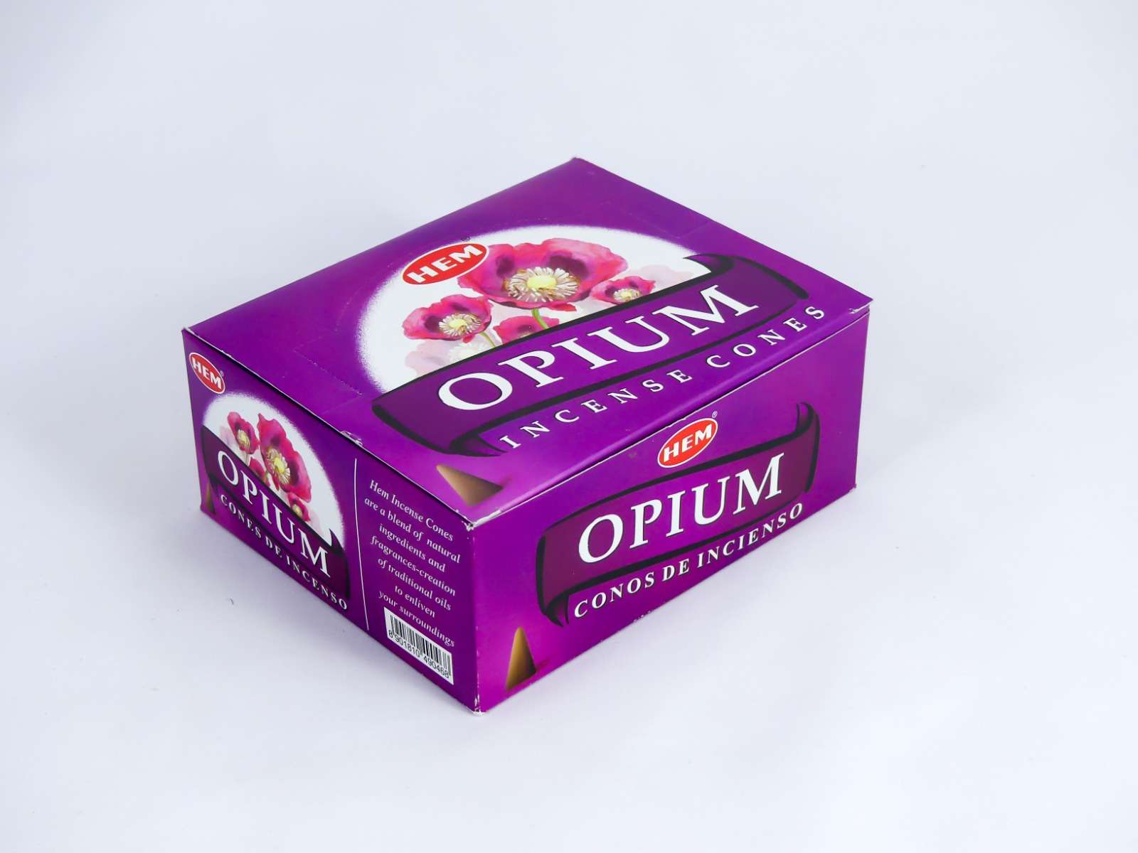 LalaShops HEM Wierook Kegels / Cones - Opium - Voordeelbox (12 Pakjes / 120 Kegels)