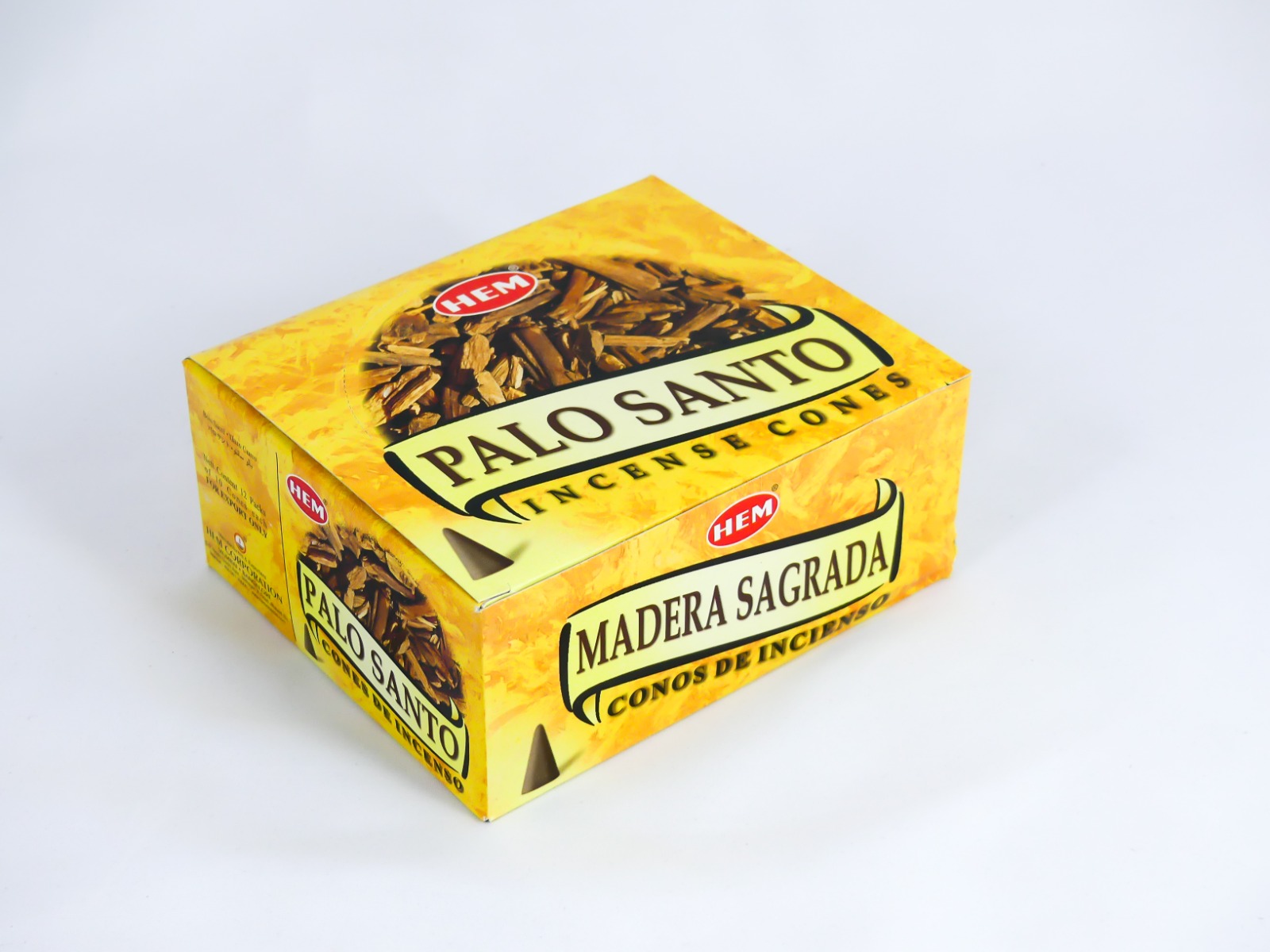 LalaShops HEM Wierook Kegels / Cones - Palo Santo - Voordeelbox (12 Pakjes / 120 Kegels)
