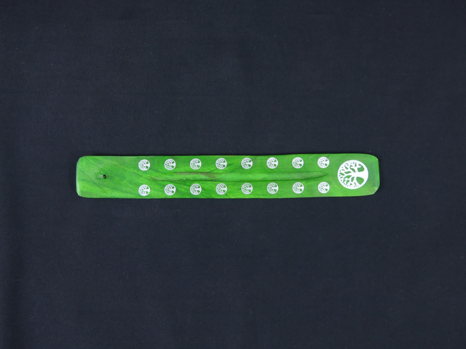 LalaShops Wierook Brander - Wierook Houder - Plankje Groen - Boom