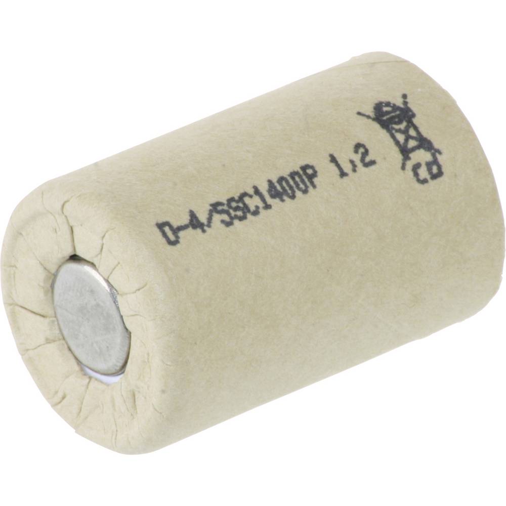 Speciale oplaadbare batterij 4/5 sub-C NiCd 1.2 V 1400 mAh