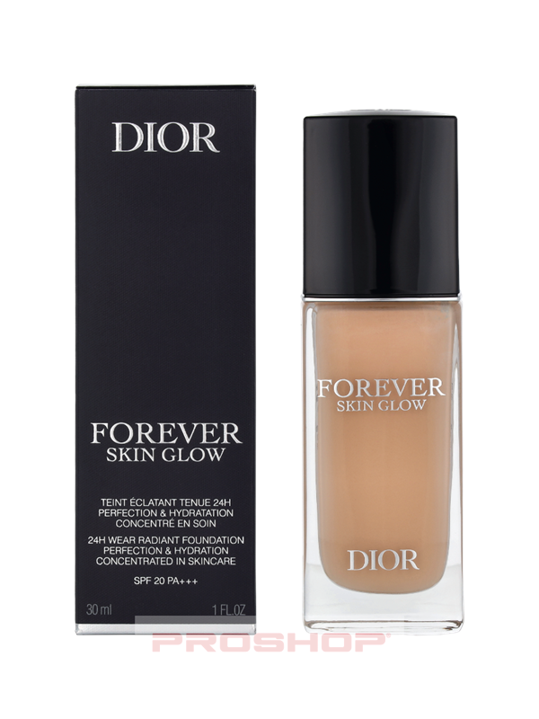 Dior Clean Radiant Foundation  -  Forever Clean Radiant Foundation 2WP Warm Peach