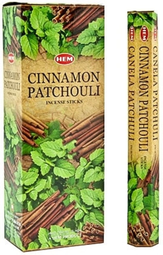 LalaShops HEM Wierook - Cinnamon Patchouli - Slof / Voordeelbox (6 Pakjes / 120 stokjes)