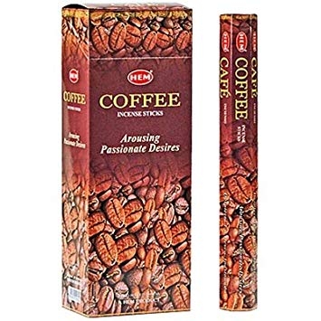 LalaShops HEM Wierook - Coffee - Slof / Voordeelbox (6 Pakjes / 120 stokjes)