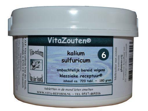 Kalium sulfuricum vitazout nr. 06 720 Tabletten