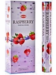 LalaShops HEM Wierook - Raspberry - Slof / Voordeelbox (6 Pakjes / 120 stokjes)