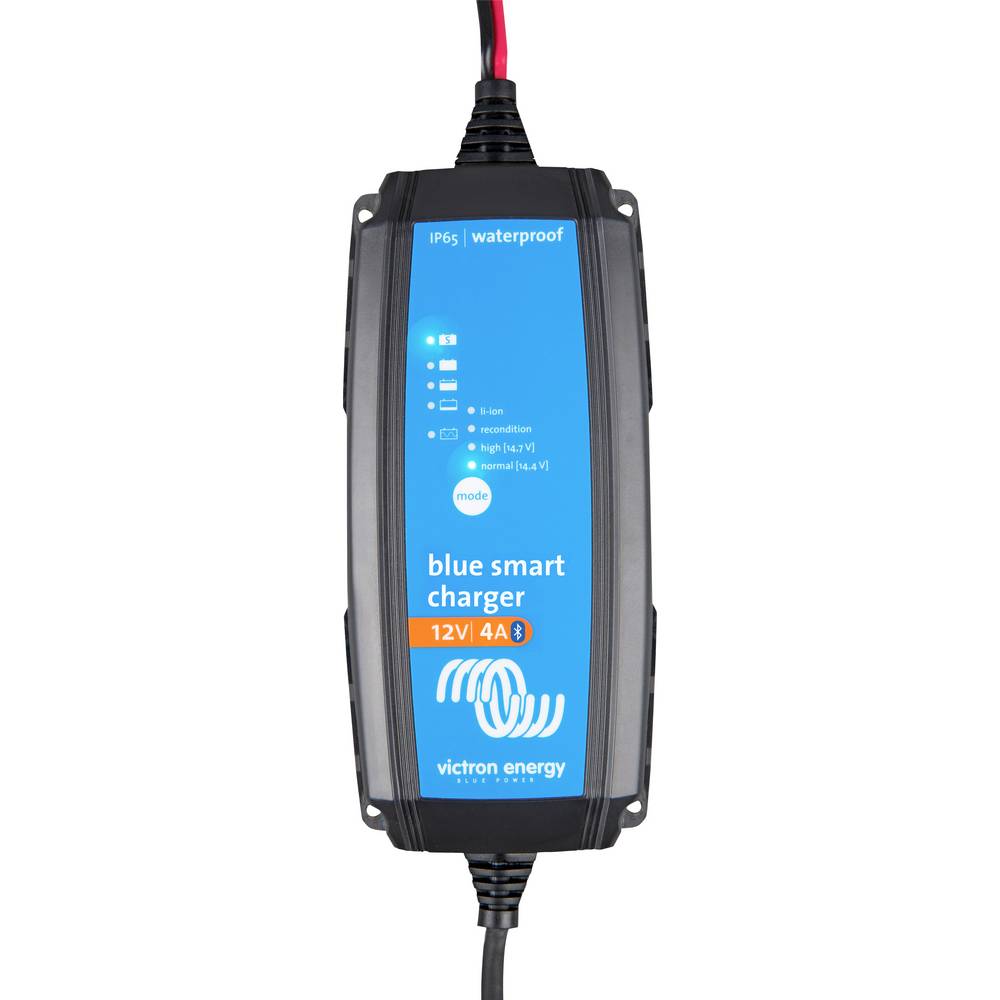 Victron Energy Blue Smart IP65s Charger 12/4(1) 230V CEE 7/16 Retail Loodaccu-lader 12 V Laadstroom (max.) 4 A
