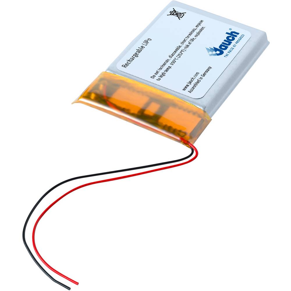 Jauch Quartz LP605060JU Speciale oplaadbare batterij Prismatisch Kabel LiPo 3.7 V 1850 mAh