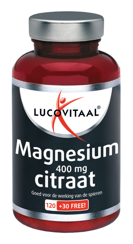 Lucovitaal Magnesium 400mg citraat 150 tabletten