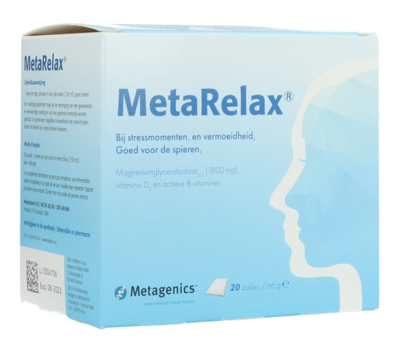 Metagenics Metarelax sachets 20 stuks