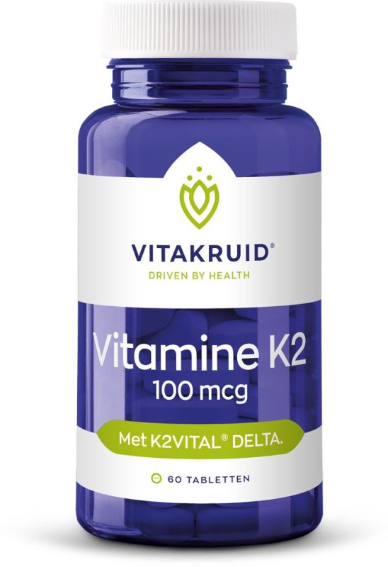 Vitamine k2 100 mcg 60 tabletten