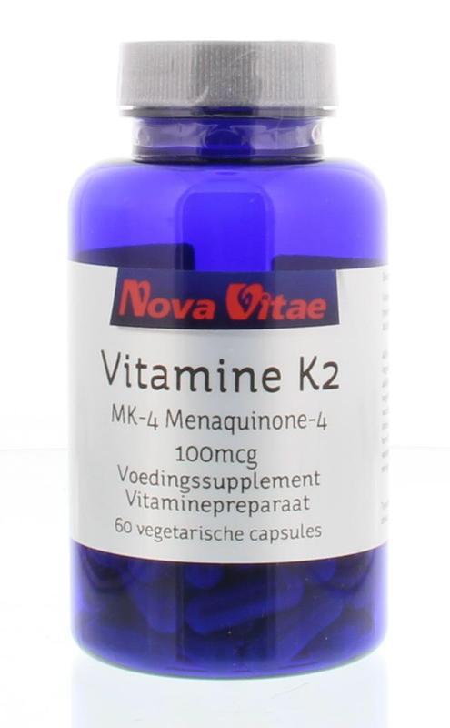 Vitamine k2 100 mcg menaquinon 60 capsules