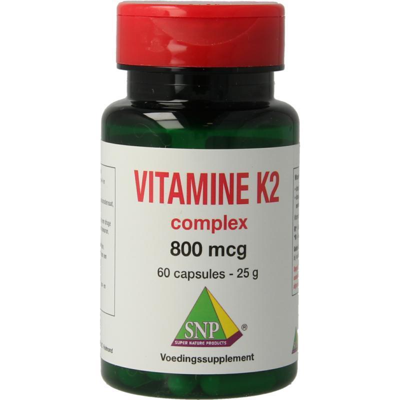 Vitamine k2 complex 800 mcg 60 Capsules