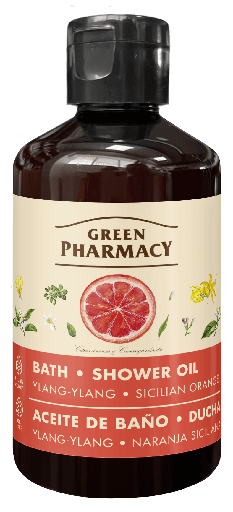 Bath And Shower Oil Ylang-ylang And Sicilian Orange 250 ml