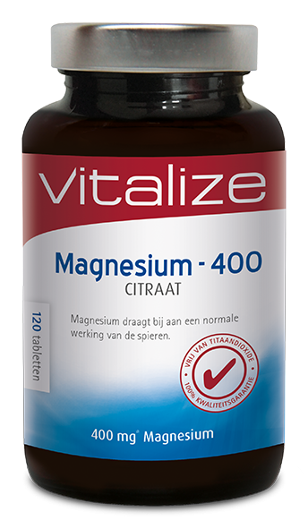 Vitalize Magnesium-400 Citraat Tabletten